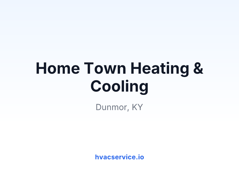 Home Town Heating & Cooling