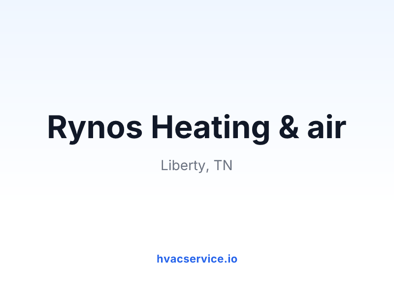 Rynos Heating & air