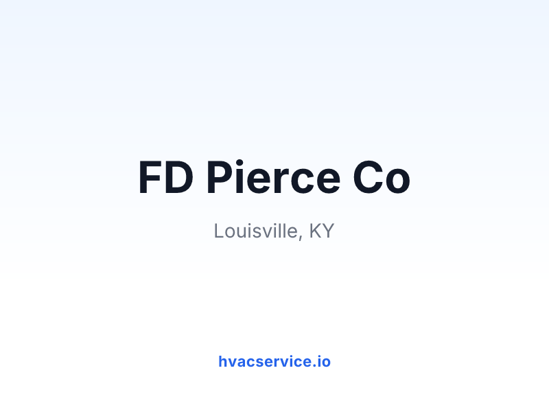 FD Pierce Co