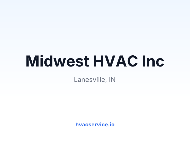 Midwest HVAC Inc