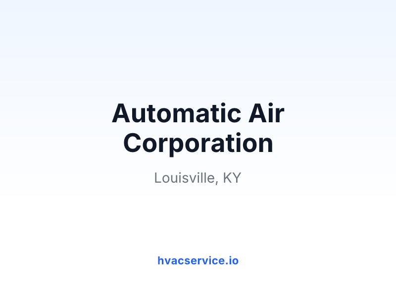 Automatic Air Corporation