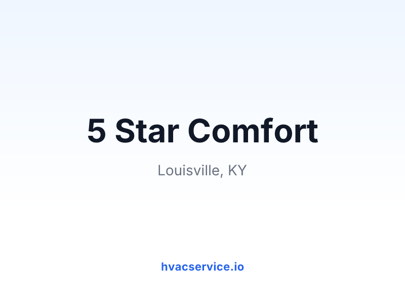 5 Star Comfort