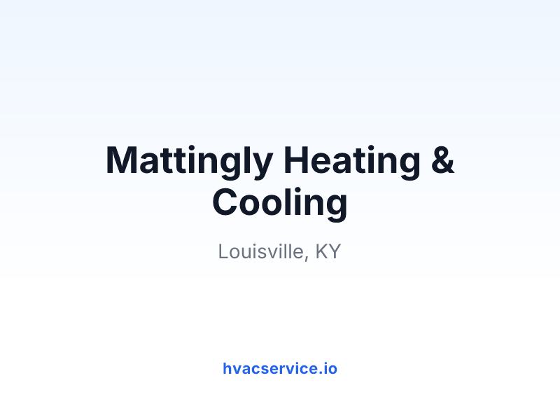 Mattingly Heating & Cooling