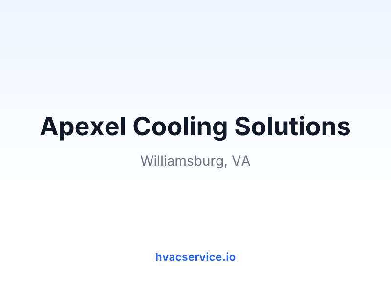 Apexel Cooling Solutions