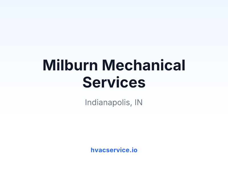Milburn Mechanical Services