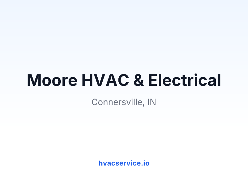 Moore HVAC & Electrical