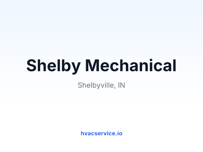 Shelby Mechanical