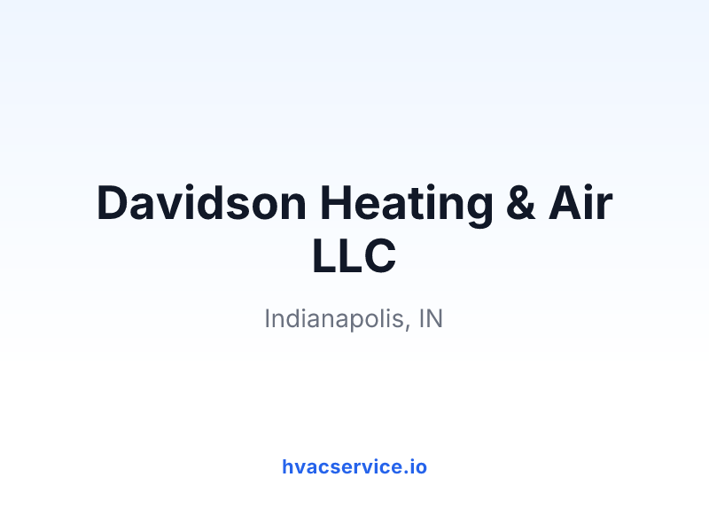 Davidson Heating & Air LLC