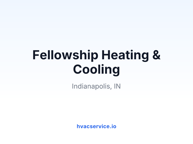 Fellowship Heating & Cooling