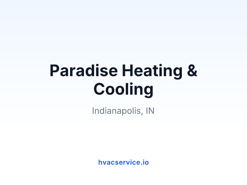 Paradise Heating & Cooling