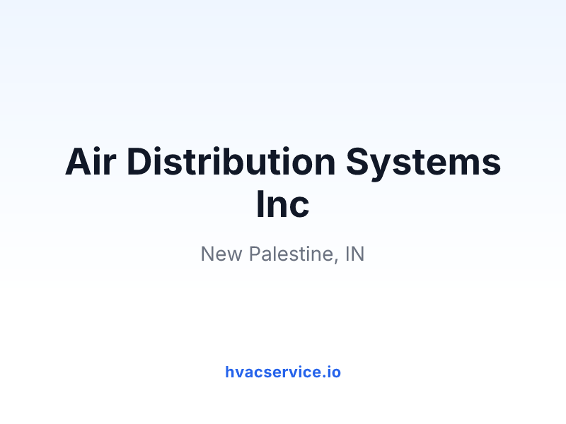 Air Distribution Systems Inc