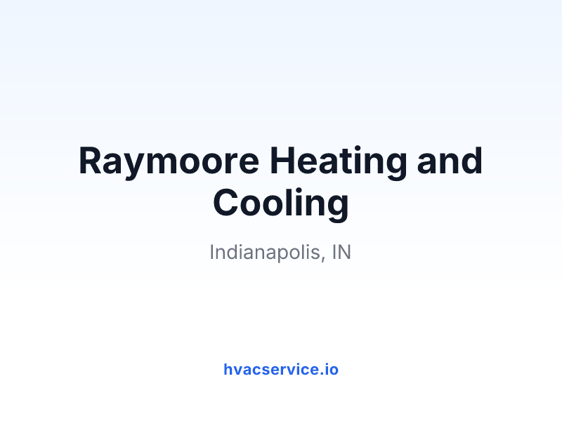 Raymoore Heating and Cooling