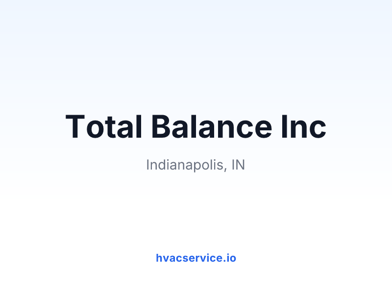 Total Balance Inc