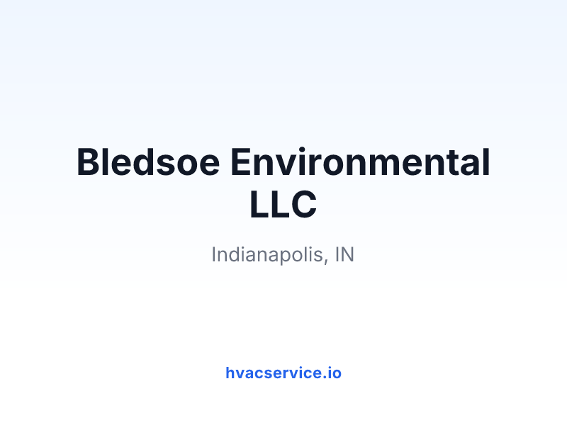 Bledsoe Environmental LLC