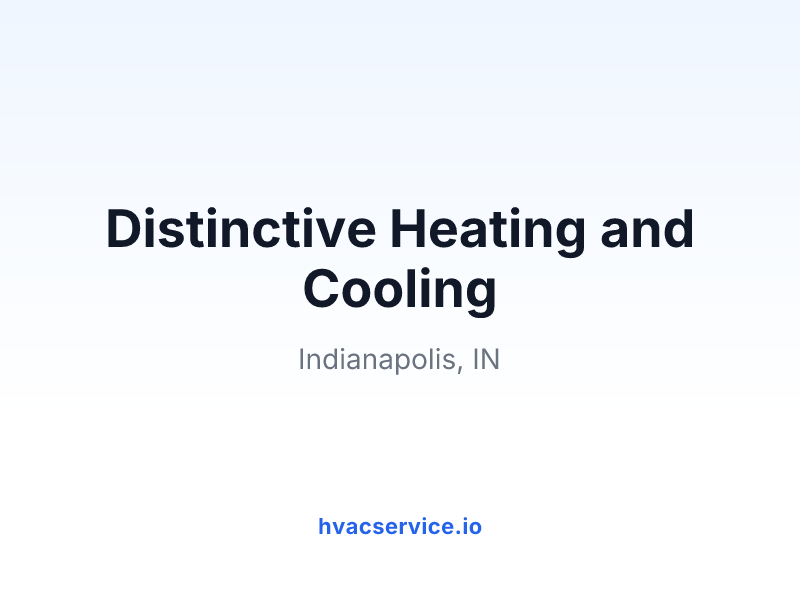 Distinctive Heating and Cooling