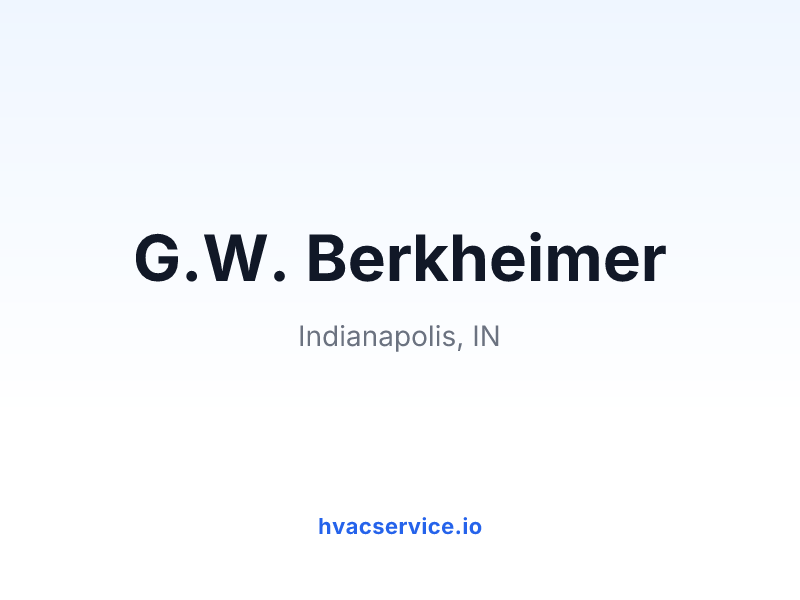 G.W. Berkheimer