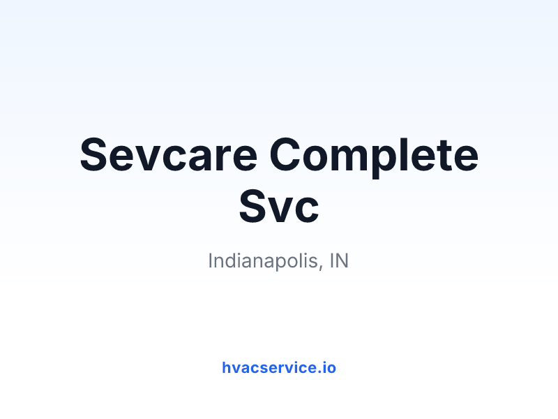 Sevcare Complete Svc