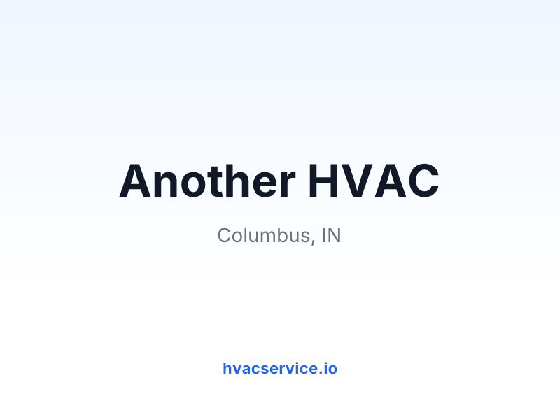 Another HVAC