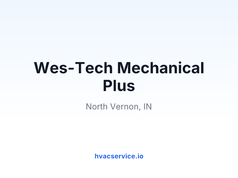 Wes-Tech Mechanical Plus