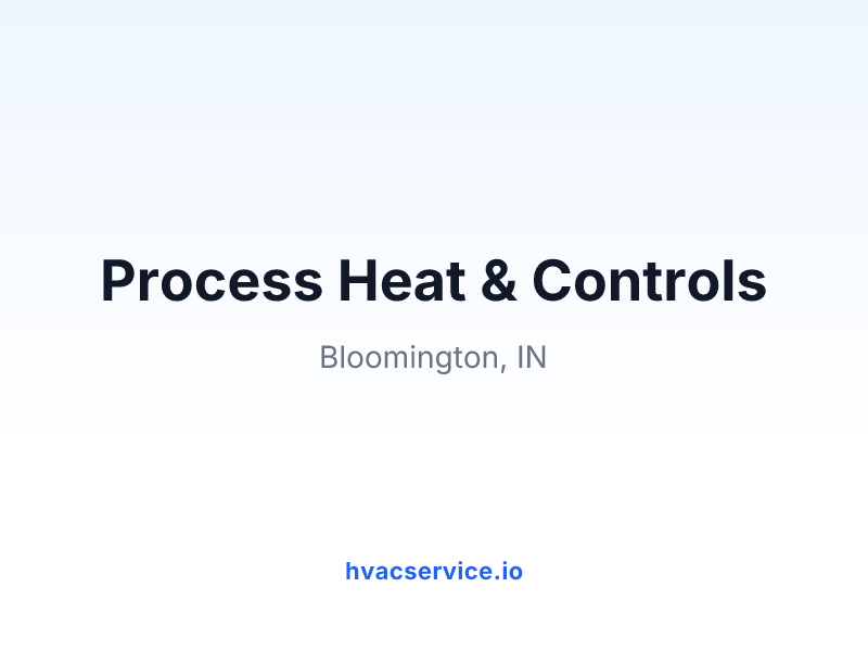 Process Heat & Controls