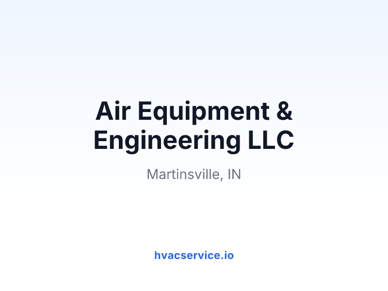 Air Equipment & Engineering LLC