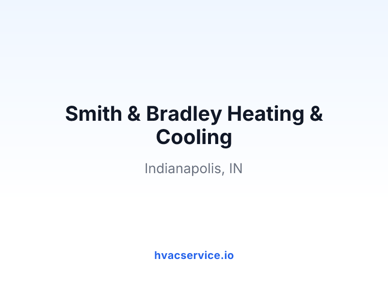 Smith & Bradley Heating & Cooling