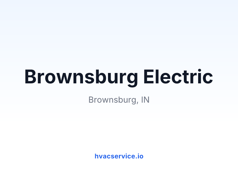 Brownsburg Electric