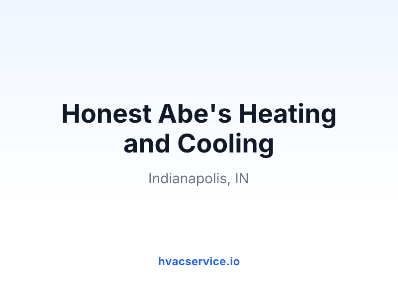 Honest Abe's Heating and Cooling