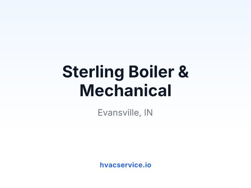 Sterling Boiler & Mechanical
