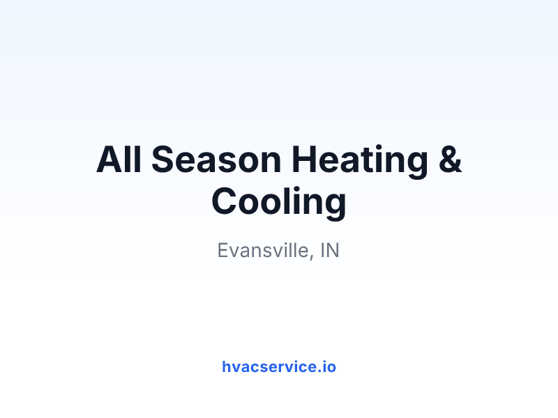 All Season Heating & Cooling