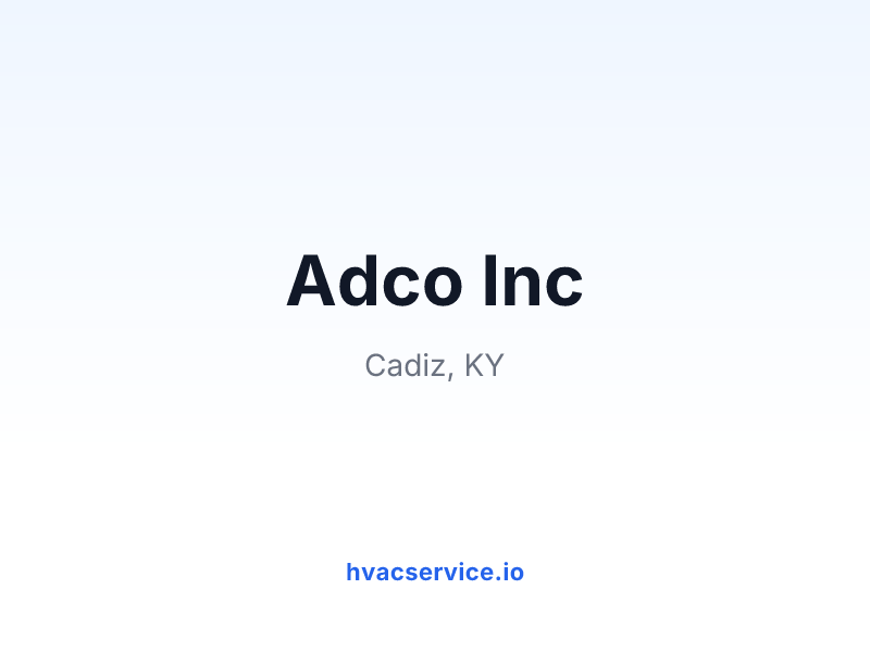 Adco Inc