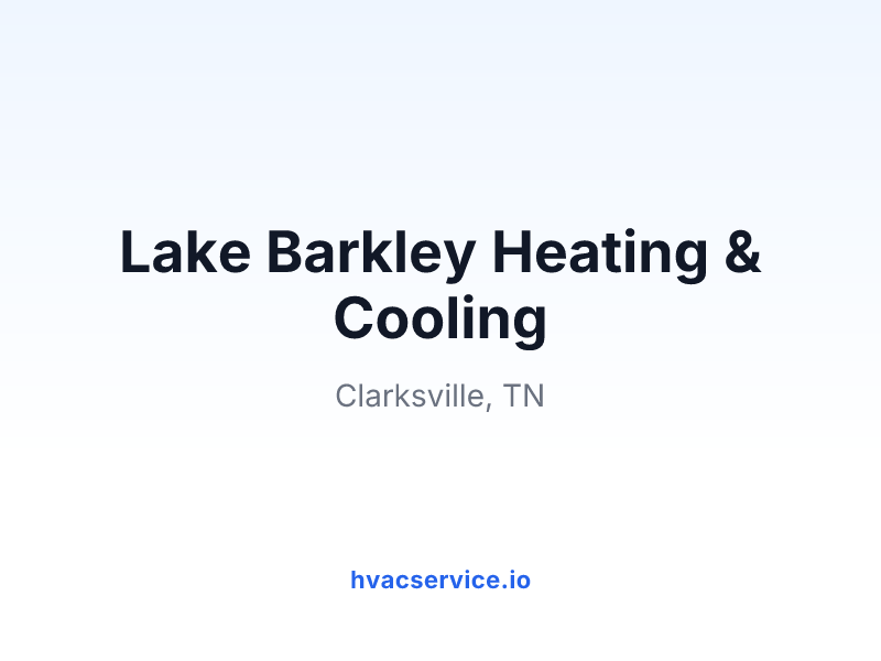 Lake Barkley Heating & Cooling