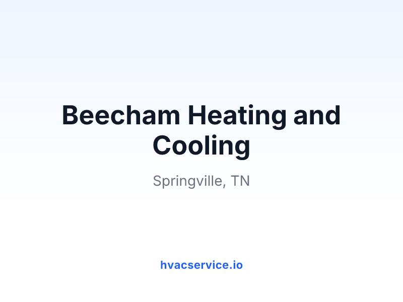 Beecham Heating and Cooling