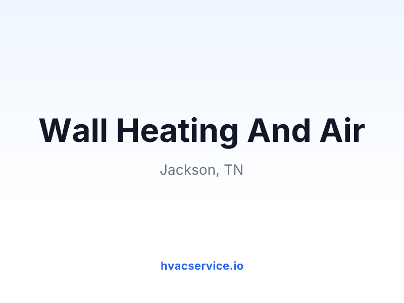 Wall Heating And Air