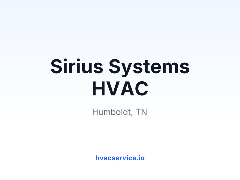Sirius Systems HVAC