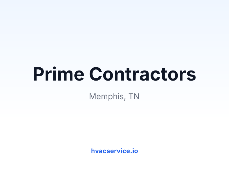 Prime Contractors