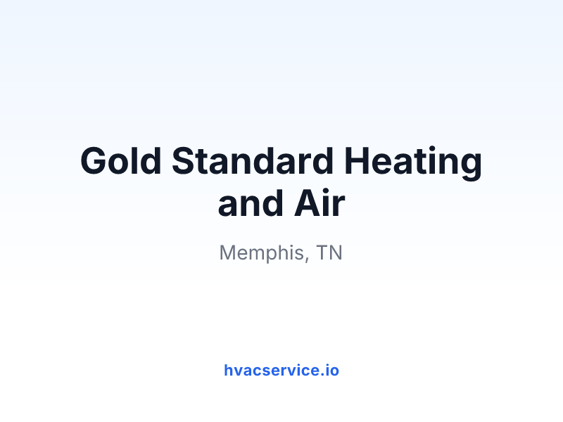 Gold Standard Heating and Air
