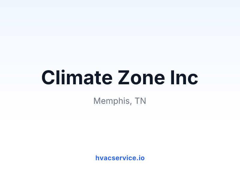 Climate Zone Inc