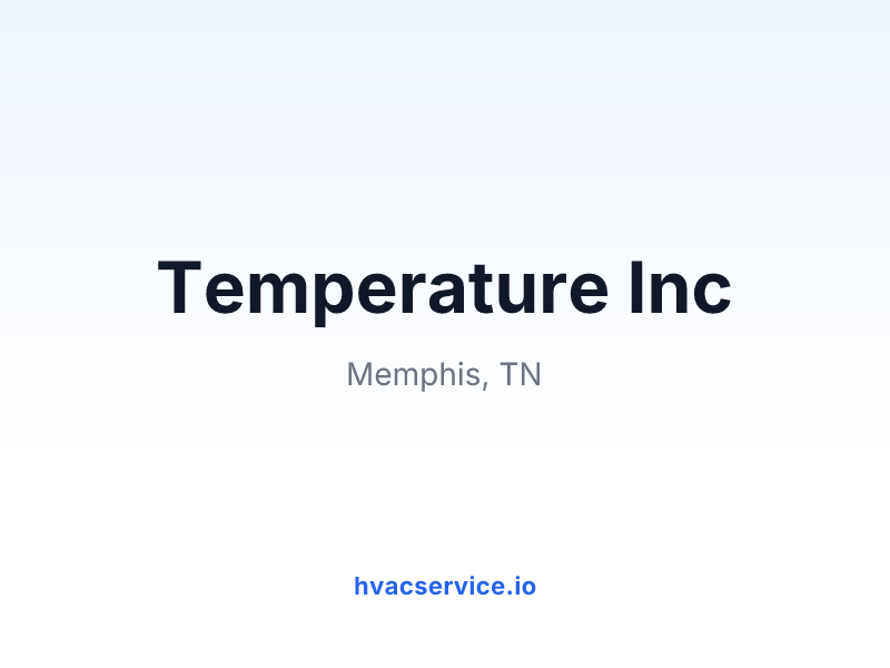 Temperature Inc