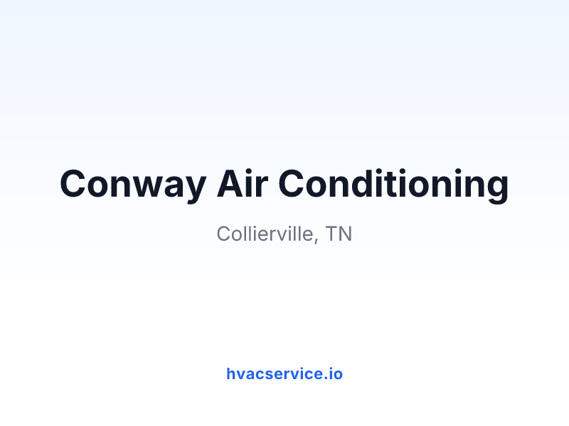 Conway Air Conditioning