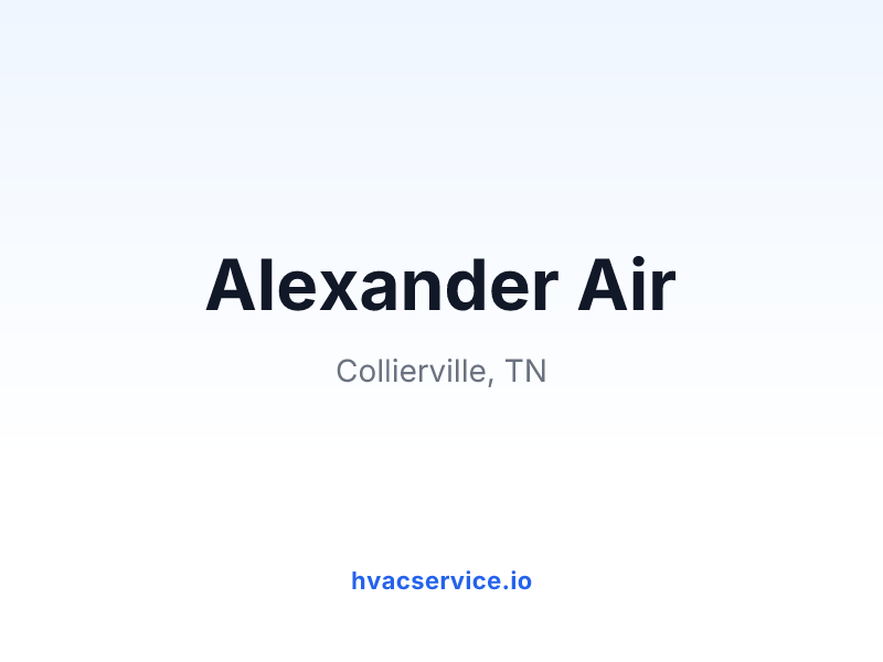 Alexander Air