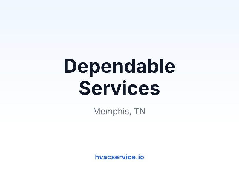 Dependable Services