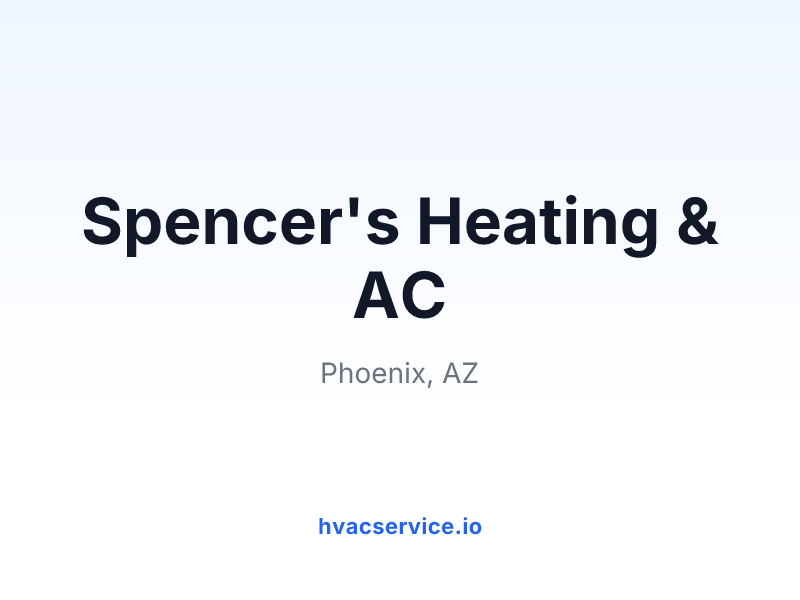 Spencer's Heating & AC