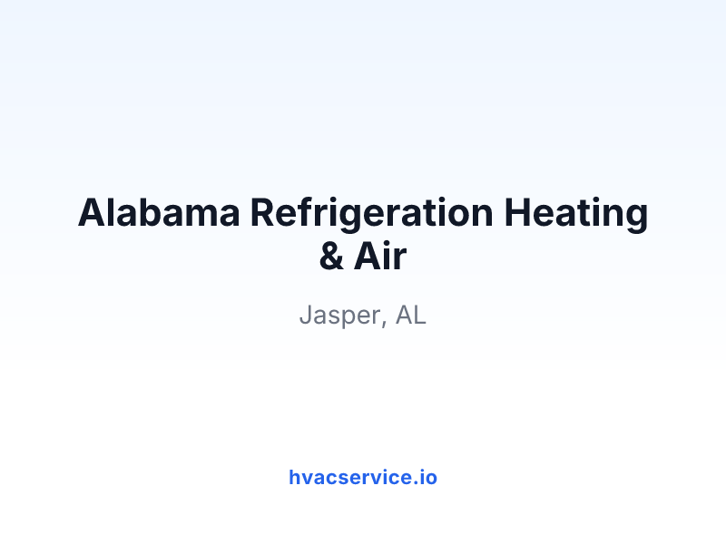 Alabama Refrigeration Heating & Air