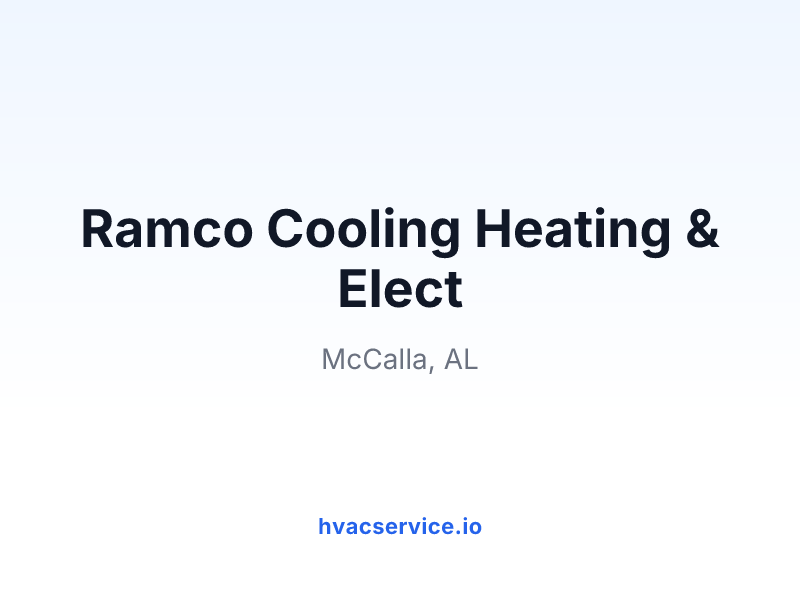 Ramco Cooling Heating & Elect