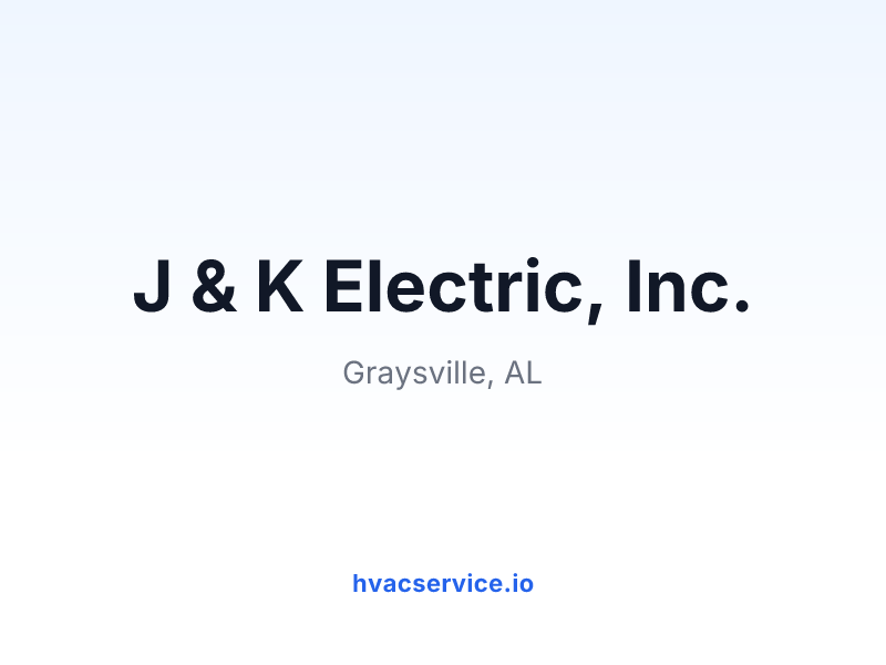 J & K Electric, Inc.