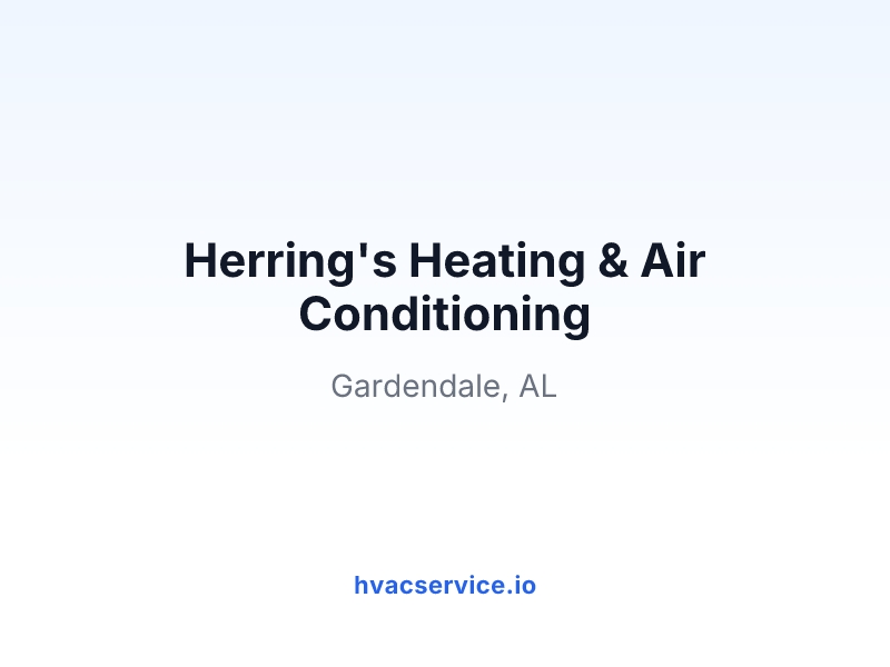 Herring's Heating & Air Conditioning