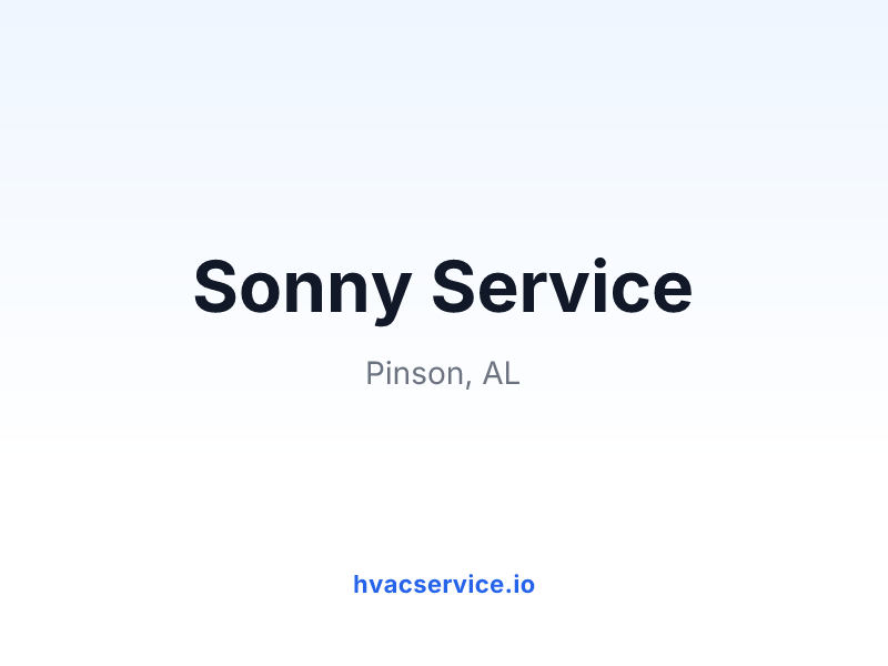Sonny Service