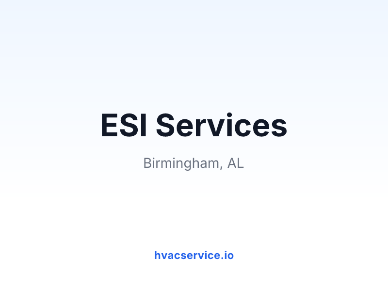 ESI Services