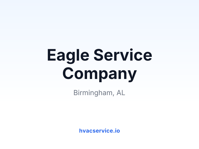 Eagle Service Company
